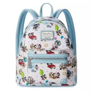 Loungefly Disney Mickey‎ and Minnie Mouse Mini Backpack